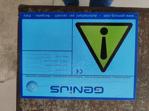 Cartello inox segnalazione - cartello,