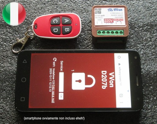Apriporta wifi telecomando - wifi, +